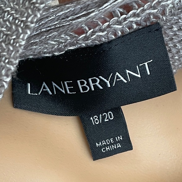 CCO PRICE DROP 🔥🔥 Lane Bryant Cut Out Relaxed Fit Gray Top Size 18/20 - Picture 6 of 7